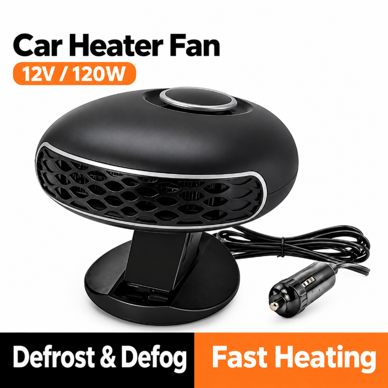 🚗Hot Seller❄️Portable Car Heater Defroster with 360-Degree Rotating Base