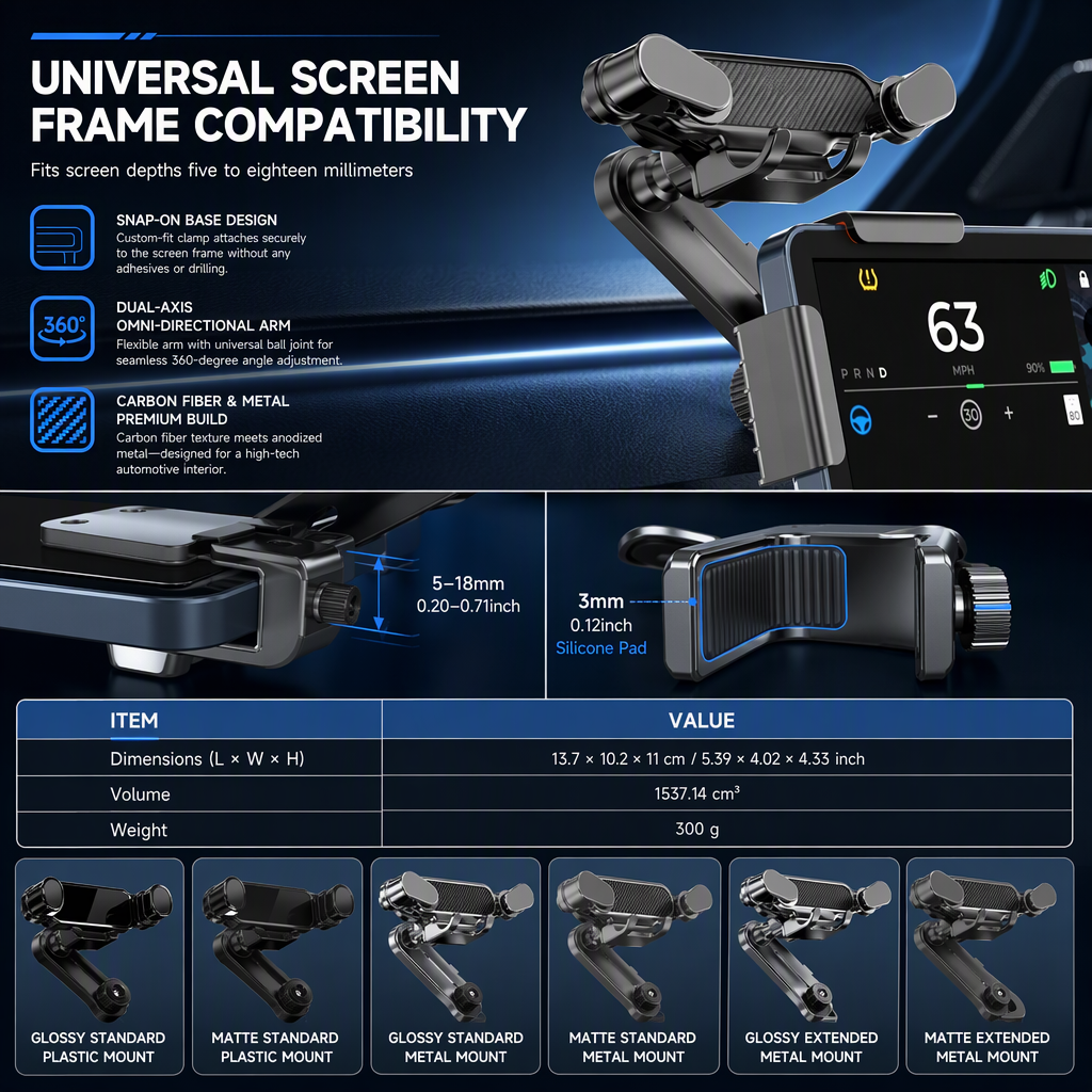 🚗📱 No Vibration & No Sticky Glue! Special Offer Gravity Dashboard Screen Phone Holder