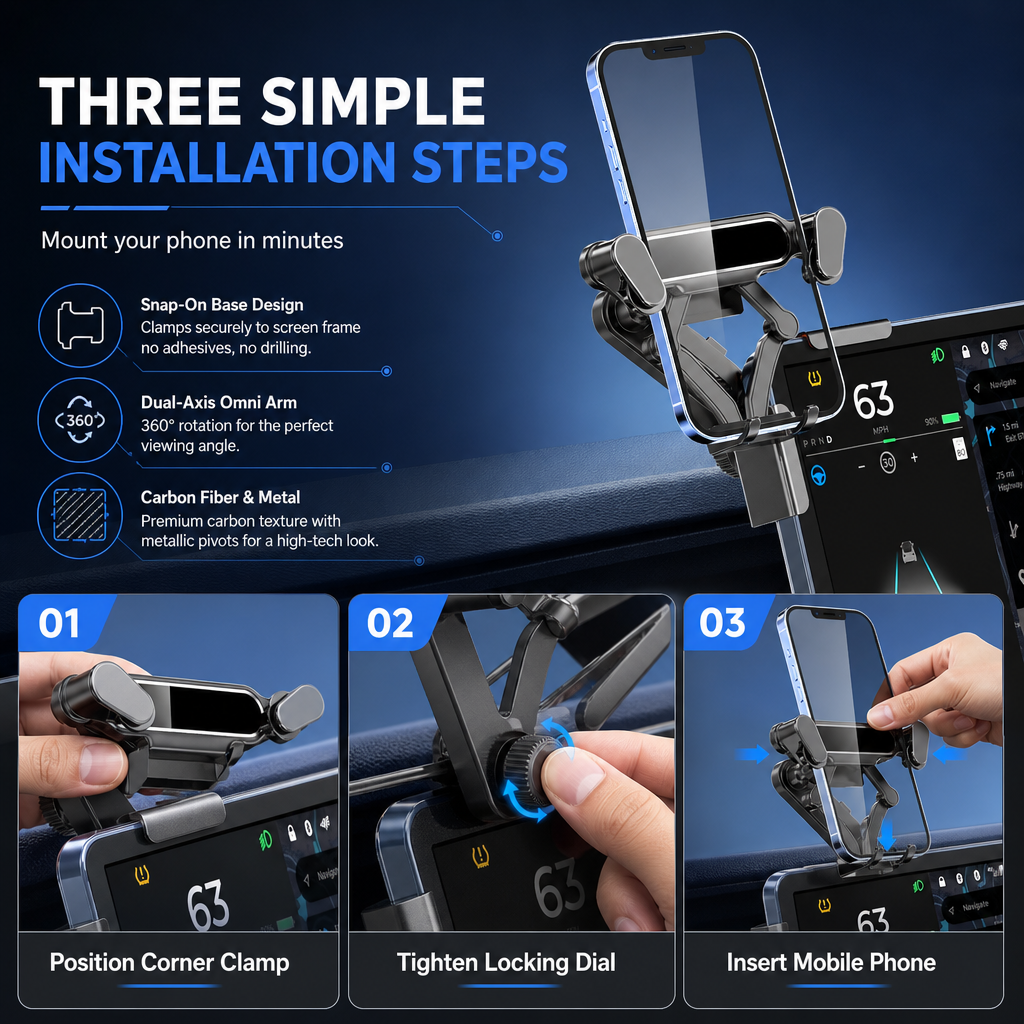 🚗📱 No Vibration & No Sticky Glue! Special Offer Gravity Dashboard Screen Phone Holder