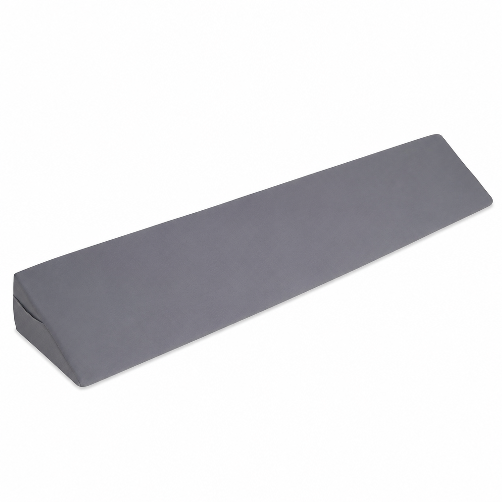 📚Triangular Wedge Reading Pillow | Built-in Side Pocket, Headboard Support Cushion