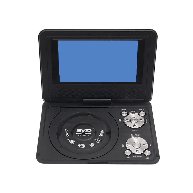 📀7.8" Portable DVD/EVD Player – Built-In Games, No Wi-Fi Required for Kids