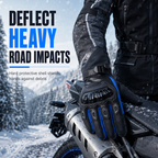 🏍️ Thickened Waterproof Winter Motorcycle Gloves, Touchscreen Friendly
