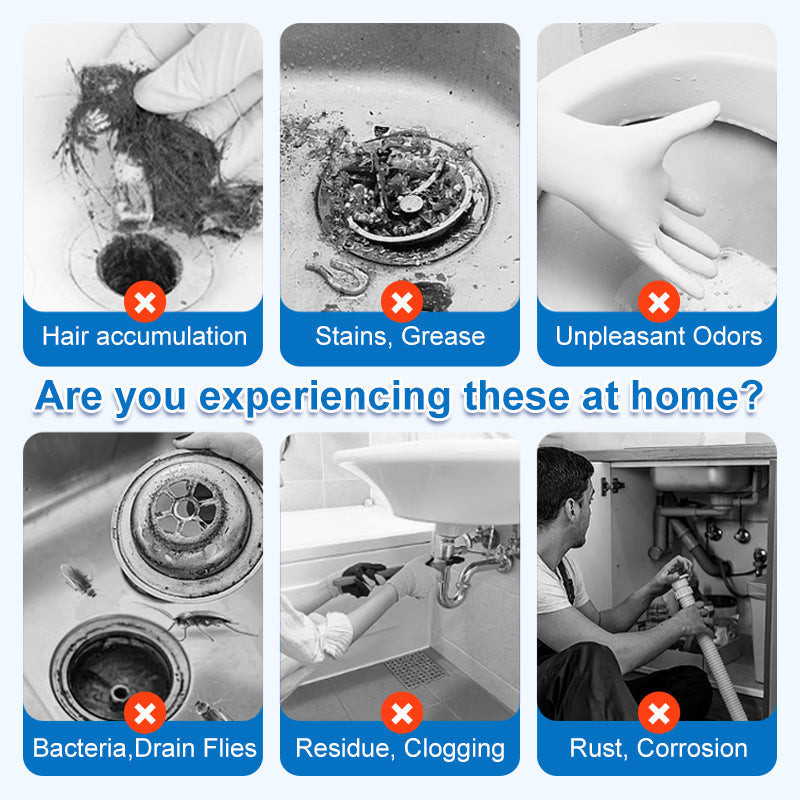 🚰Fix Clogged Pipes Fast! 🛠️Electric Drill Driven Drain Dredging Spring
