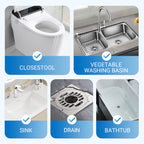🚰Fix Clogged Pipes Fast! 🛠️Electric Drill Driven Drain Dredging Spring