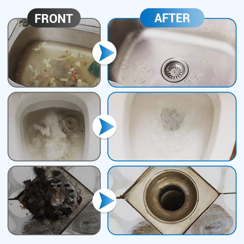 🚰Fix Clogged Pipes Fast! 🛠️Electric Drill Driven Drain Dredging Spring