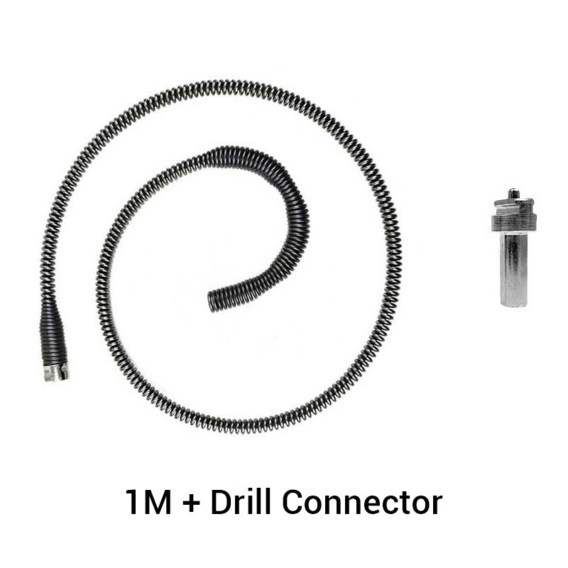 🚰Fix Clogged Pipes Fast! 🛠️Electric Drill Driven Drain Dredging Spring