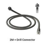 🚰Fix Clogged Pipes Fast! 🛠️Electric Drill Driven Drain Dredging Spring