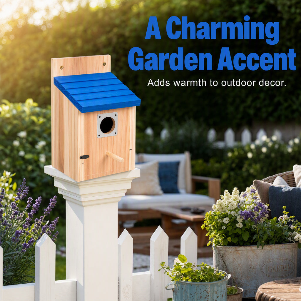 🔥50% OFF! Weatherproof Wooden Outdoor Birdhouse