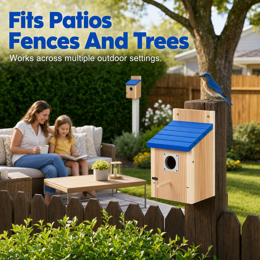 🔥50% OFF! Weatherproof Wooden Outdoor Birdhouse