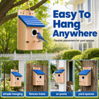🔥50% OFF! Weatherproof Wooden Outdoor Birdhouse