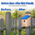 🔥50% OFF! Weatherproof Wooden Outdoor Birdhouse