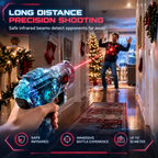⏰50% OFF Limited Offer🎮Kids Laser Tag Gun Set with Sensors & Projection Function, Boys Interstellar Battle Game Toy
