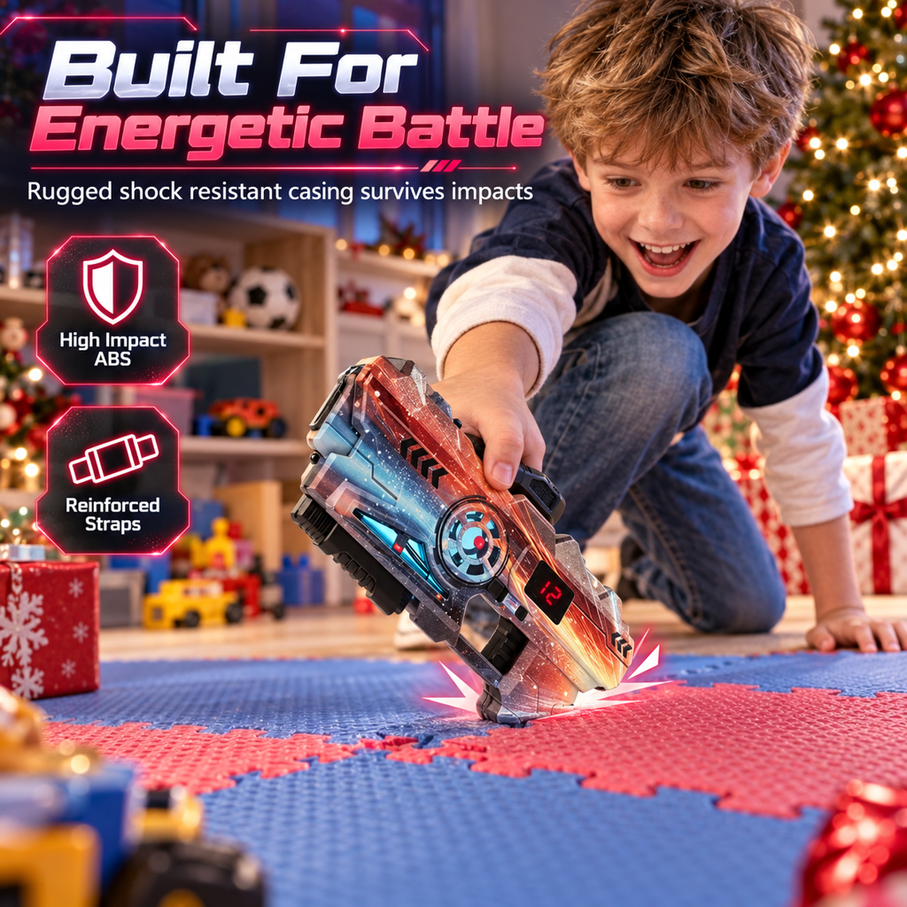 ⏰50% OFF Limited Offer🎮Kids Laser Tag Gun Set with Sensors & Projection Function, Boys Interstellar Battle Game Toy