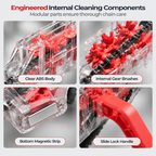 🧴Bike Chain Cleaning Tool | Clear Body, Easy Degreasing, Convenient Bicycle Maintenance