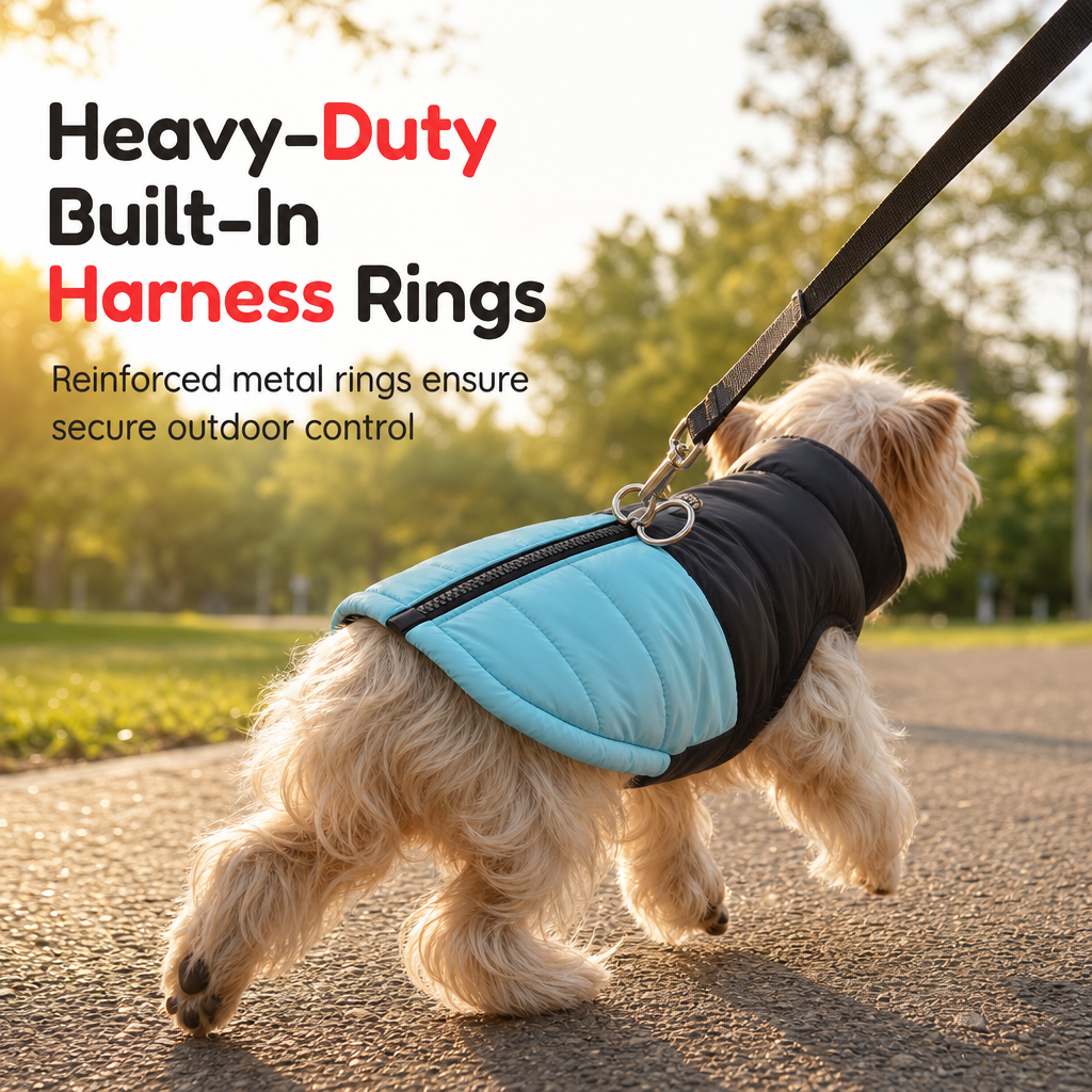 🐶Chilly Weather Coming! Thick Padded Dog Winter Vest, Windproof, Keeps Your Pup Cozy Outdoors