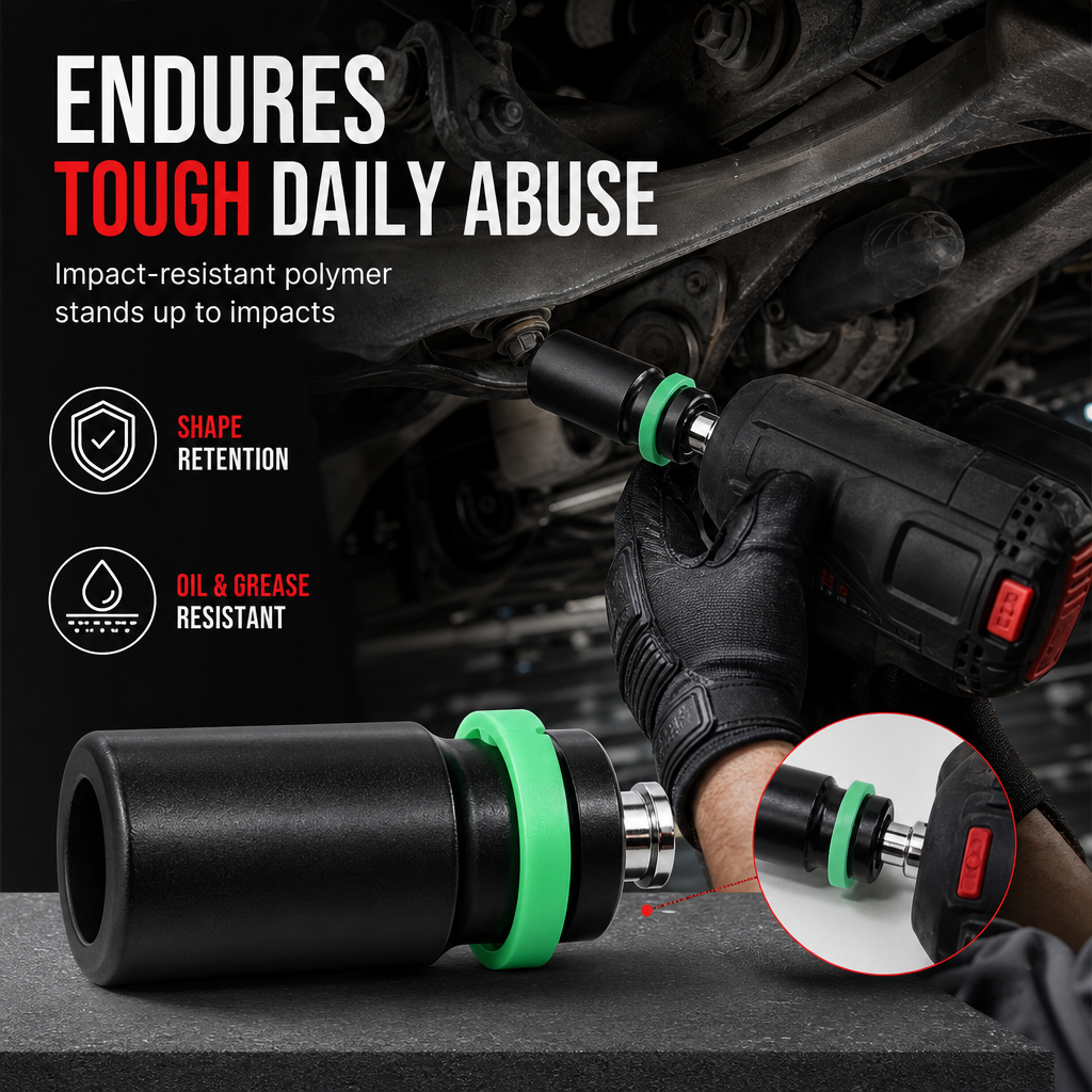Tired Of Sockets Falling Off Your Impact Wrench? Heavy-Duty Socket Retaining Clips For Secure, Quick Setup