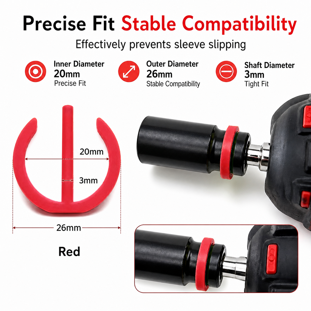 Tired Of Sockets Falling Off Your Impact Wrench? Heavy-Duty Socket Retaining Clips For Secure, Quick Setup