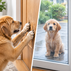Wireless Touch Sensor Dog Doorbell, Touch Activated Potty Training Bell for Pets