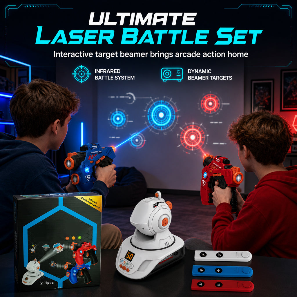 🔥CHRISTMAS SALE 49% OFF! 🎄Kids Laser Tag Battle Toy Set