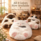 🔥Hot Seller🐱Warm Plush Cat-Themed Sleeping Bag for Adults｜Thick Winter Wearable Sleep Bag!