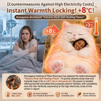 🔥Hot Seller🐱Warm Plush Cat-Themed Sleeping Bag for Adults｜Thick Winter Wearable Sleep Bag!